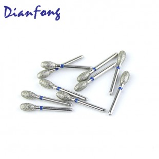 Image for Taper Round End Super Short Shank Diamond Bur Mani